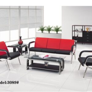 YF-Sofa (Red & Black)